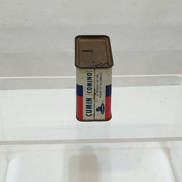 Schilling & Co Ground Cumin Spice Tin 1 Oz 1930s Retro Kitchen Décor Collectible - Picture 4 of 6
